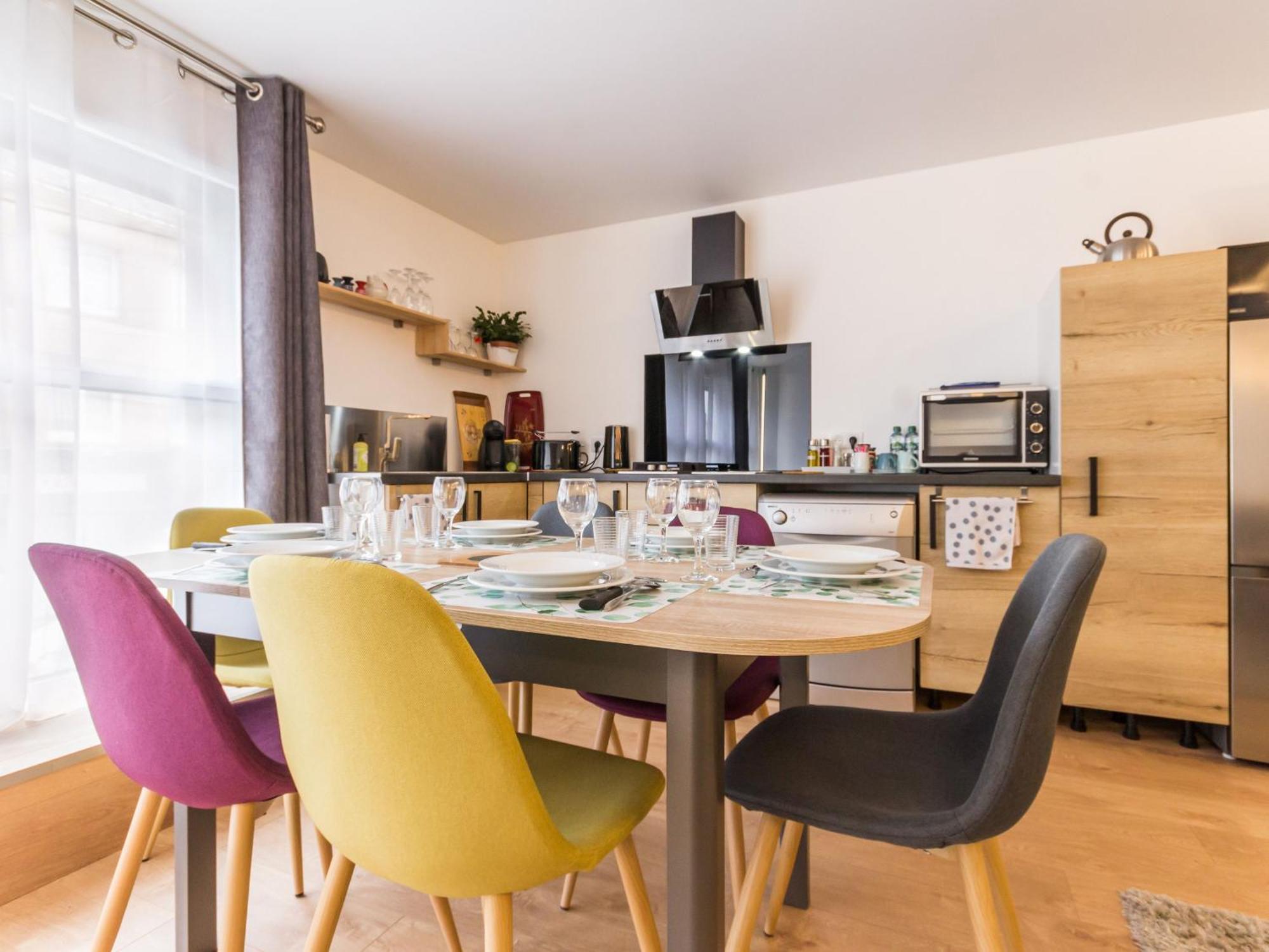 Maison De Ville A St Nazaire, Pres Du Front De Mer, Climatisee, 3 Chambres Avec Sdb Privatives, Wifi - Fr-1-306-1203 Saint-Nazaire  Zewnętrze zdjęcie